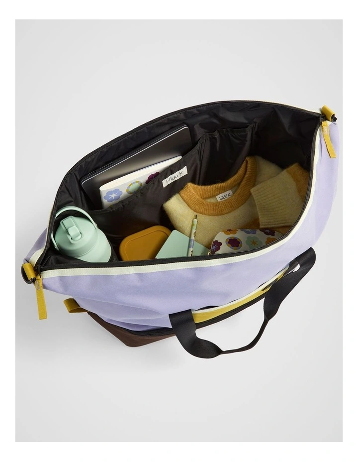 Play Long Weekender Duffel in Violet Multi image 2