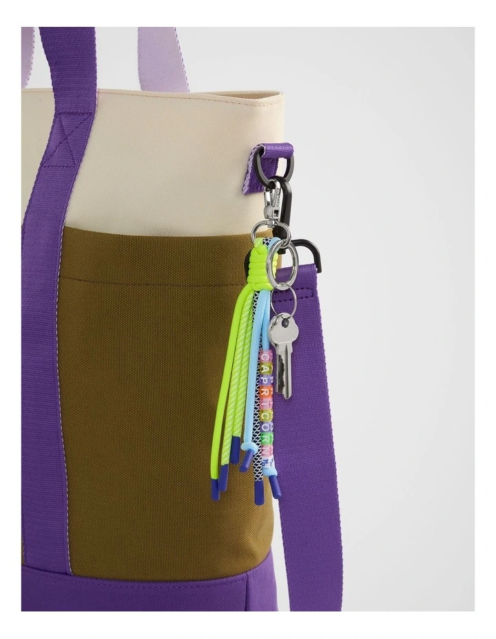 Capricorn Rope Keyring Astrology in Multi image 2