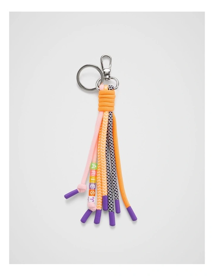 Aries Rope Keyring Astrology in Multi image 1