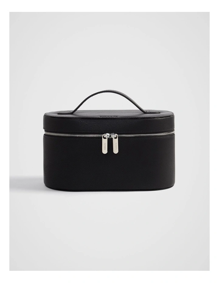 Traveller Cosmetics Case in Black image 1