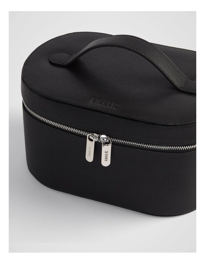 Traveller Cosmetics Case in Black image 4