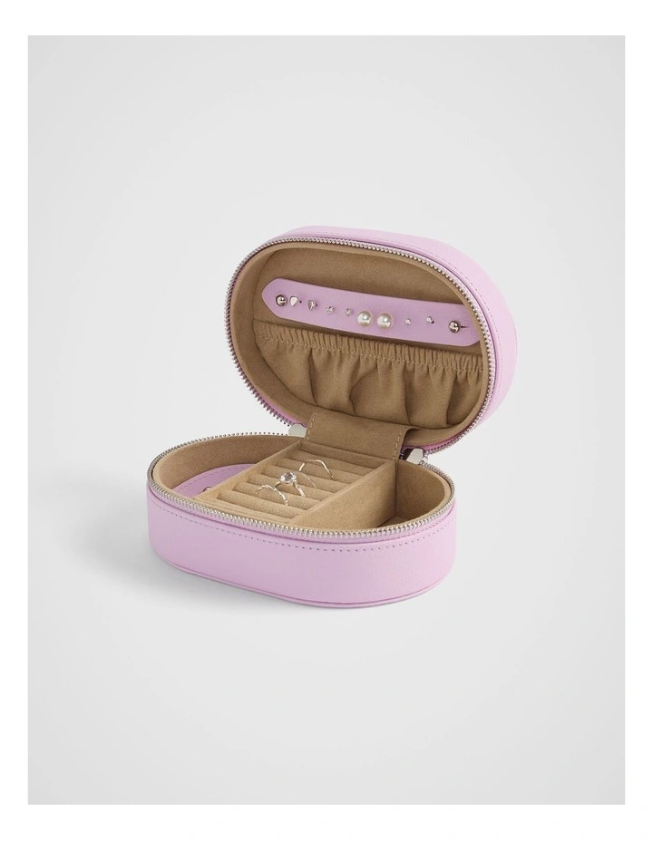 Traveller Jewellery Case in Sugar image 2