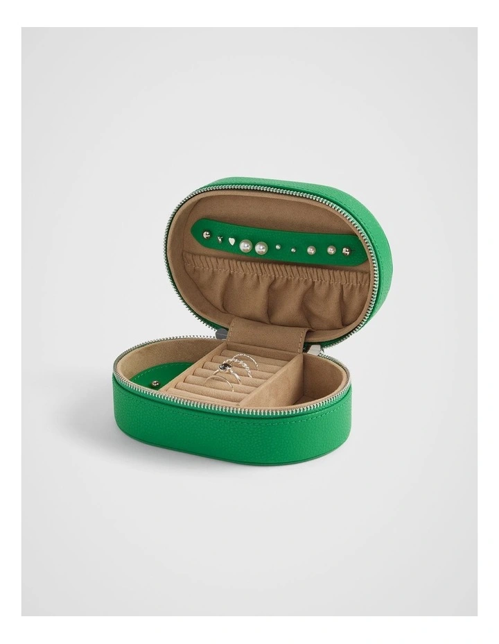 Traveller Jewellery Case in Lawn image 2