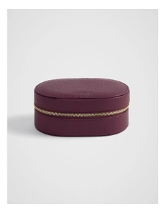 Traveller Jewellery Case in Plum