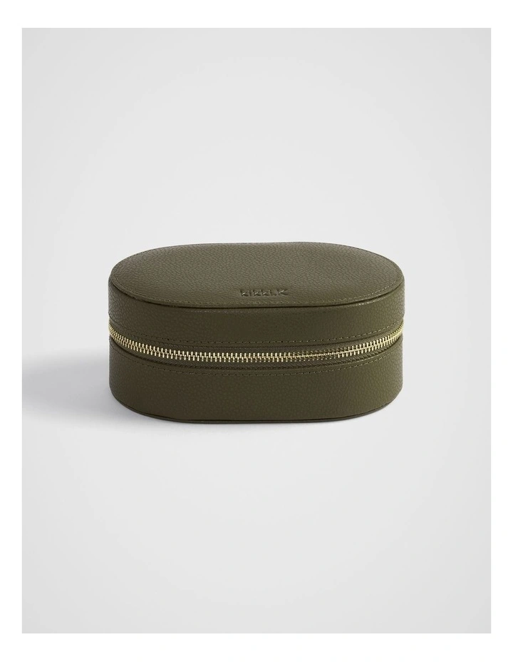 Traveller Jewellery Case in Olive image 1