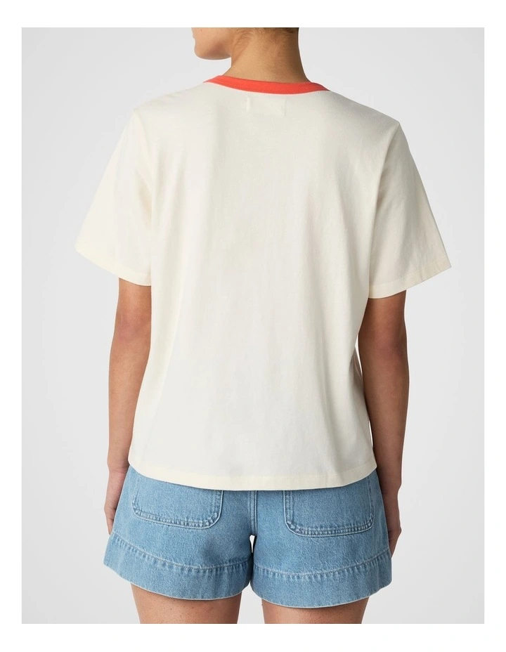 Scoop Society T-Shirt in Vanilla image 2