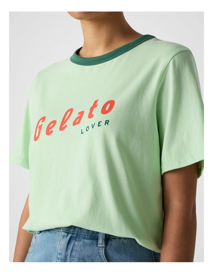 Scoop Society T-Shirt in Matcha Green image 4