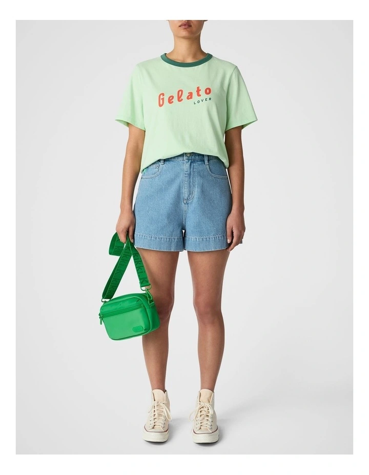 Scoop Society T-Shirt in Matcha Green image 5