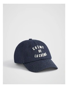 Scoop Society Cap in Denim