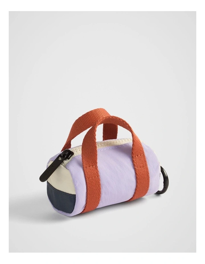 Play Mini Duffel Pouch Keychain in Petrol image 1