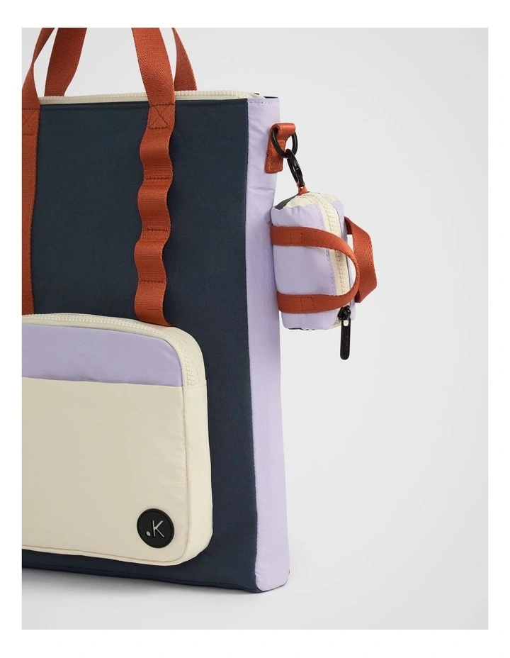 Play Mini Duffel Pouch Keychain in Petrol image 2