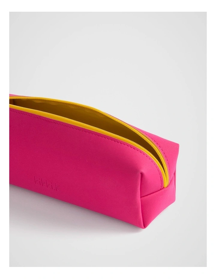 Kolour Luxe Pouch in Raspberry image 2