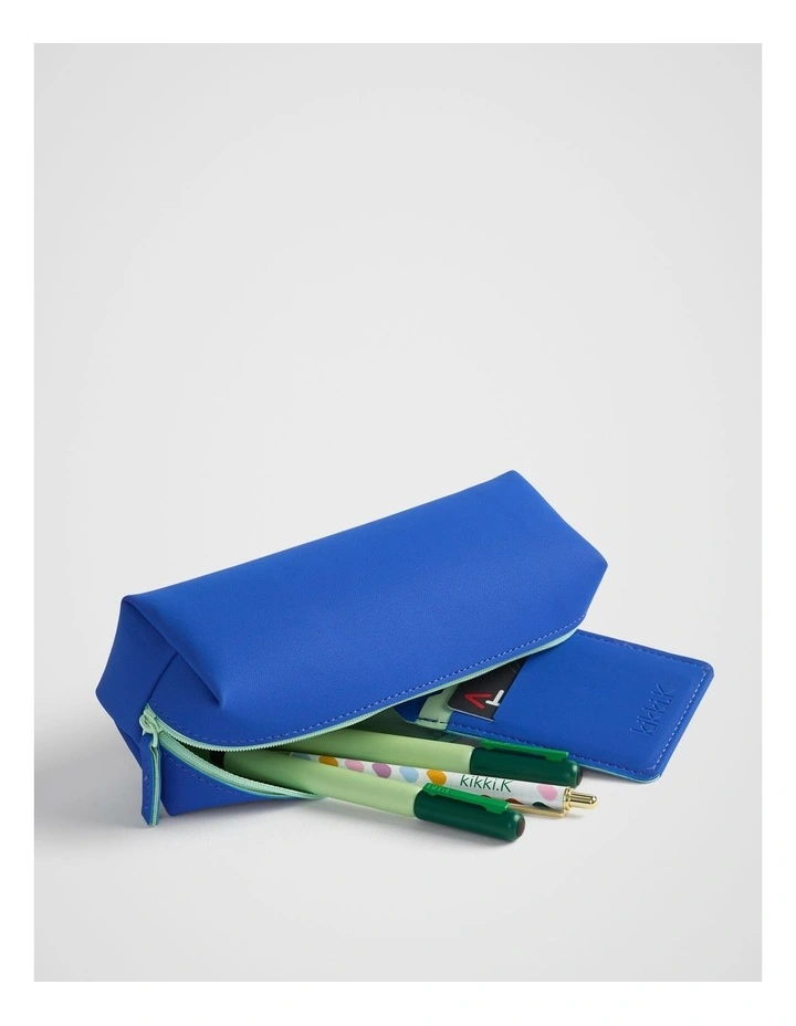Kolour Luxe Pouch in Royal Blue image 3