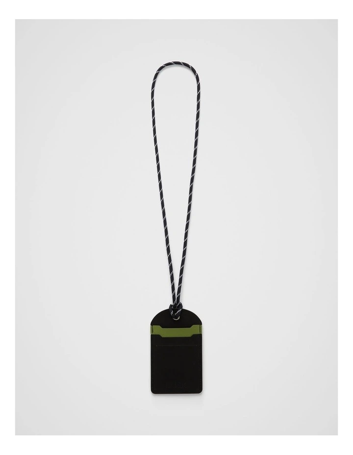 Kolour Luxe ID Card Holder in Black image 2