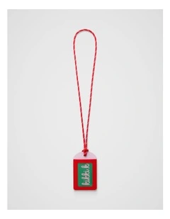 Kolour Luxe ID Card Holder in Red
