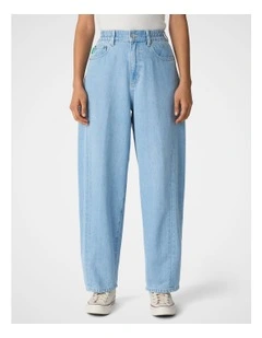 Portside Barrel Jean in Light Indigo