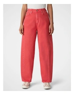 Portside Barrel Jean in Poppy