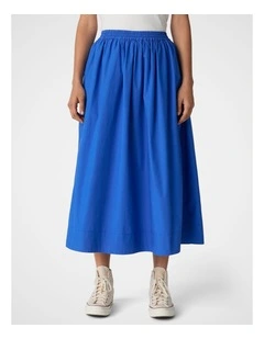 Midi Skirt in Marine
