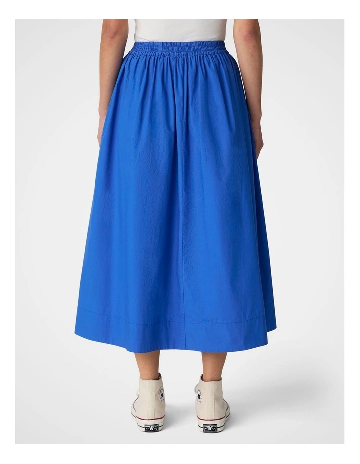 Midi Skirt in Marine image 2