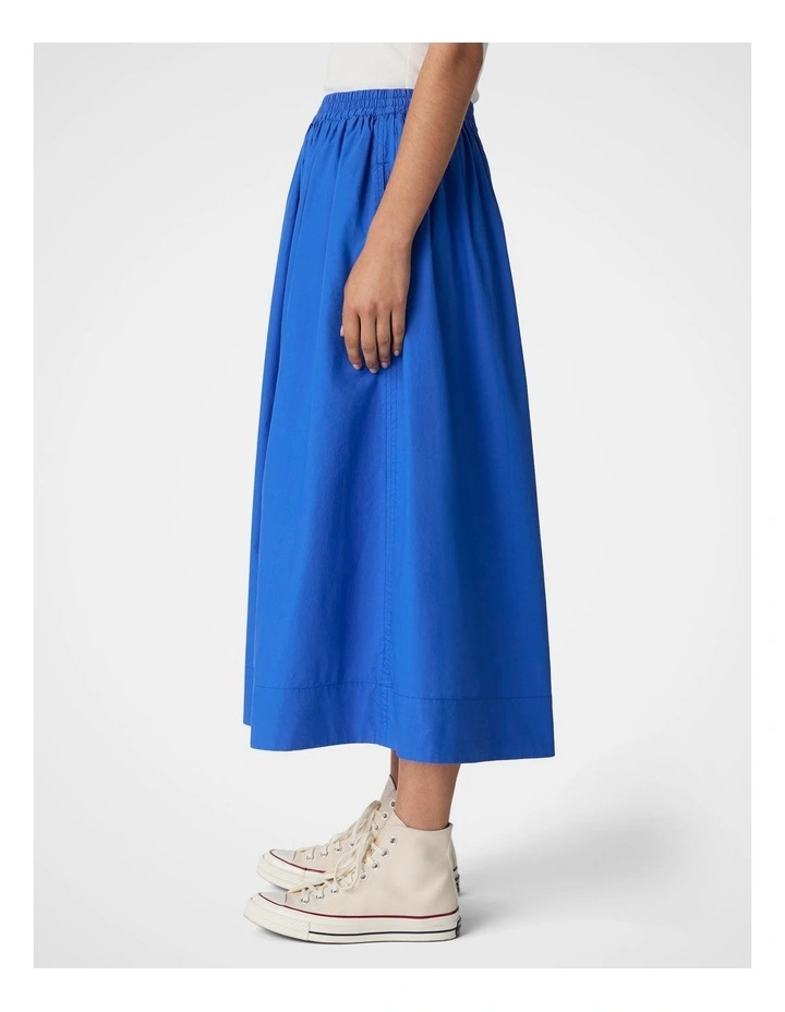 Midi Skirt in Marine image 3