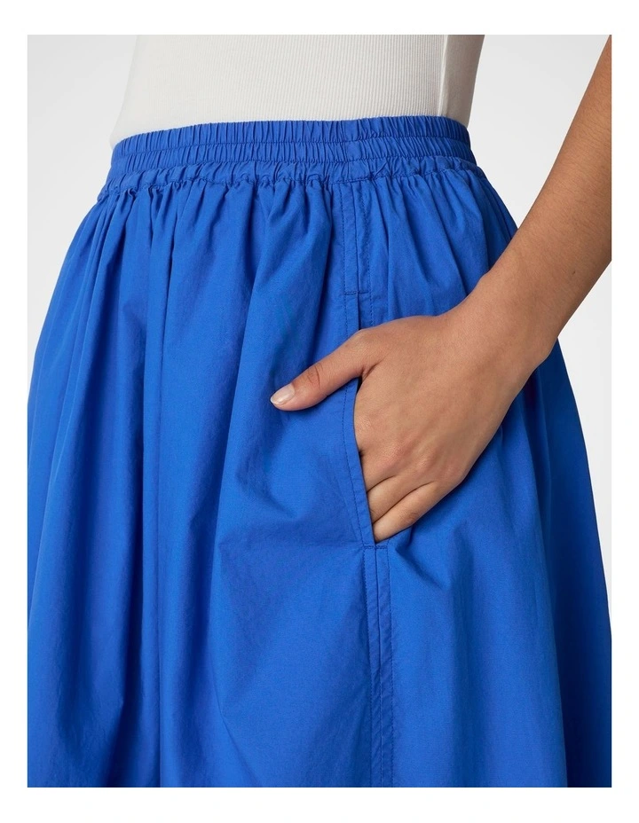 Midi Skirt in Marine image 4