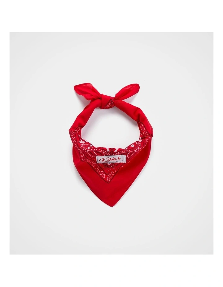 Bandana Scarf in Poppy image 1