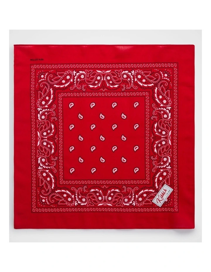Bandana Scarf in Poppy image 3