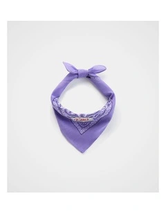 Bandana Scarf in Violet