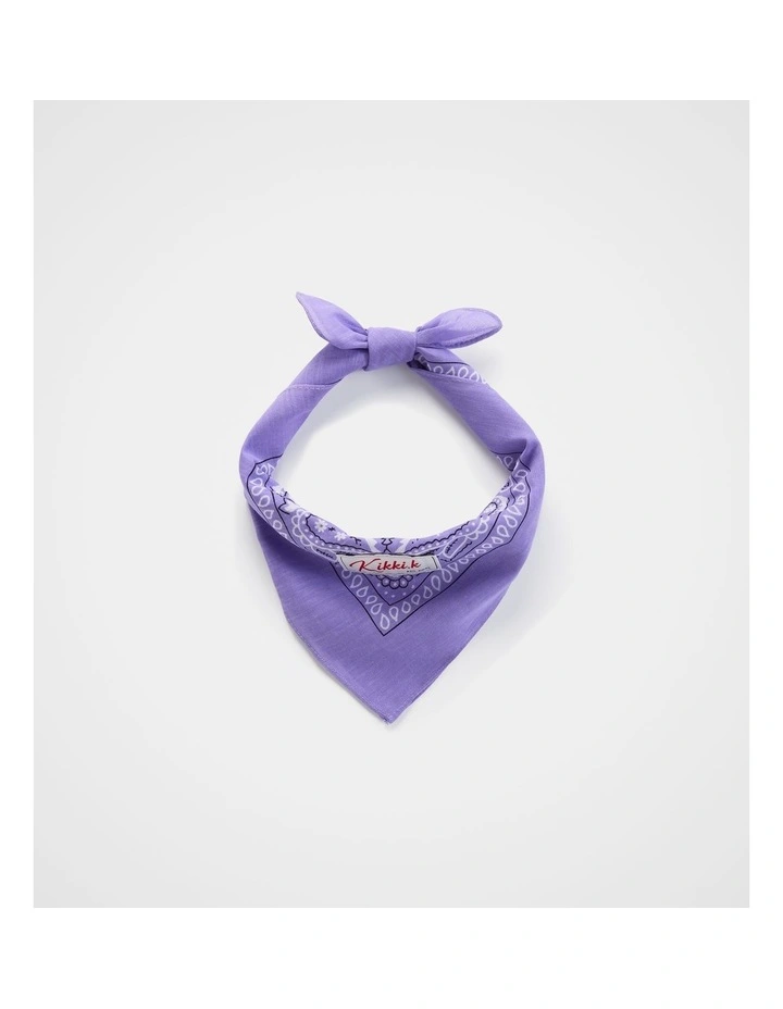 Bandana Scarf in Violet image 1