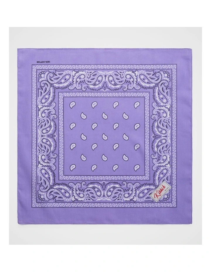 Bandana Scarf in Violet image 3
