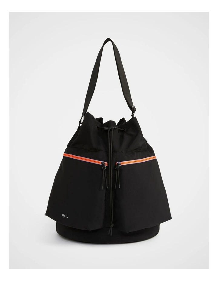 TREK. Bucket Bag in Black image 1