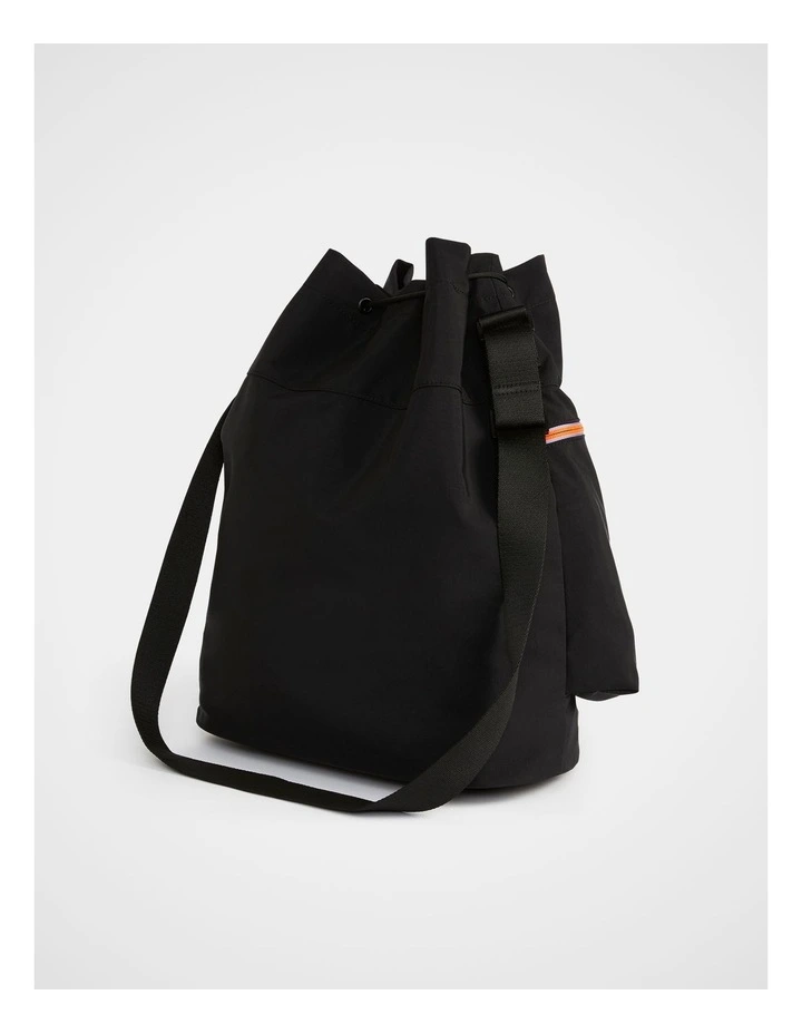 TREK. Bucket Bag in Black image 2