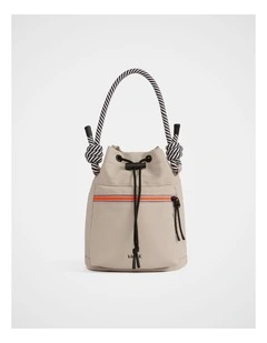 TREK. Mini Bucket Bag in Chalk