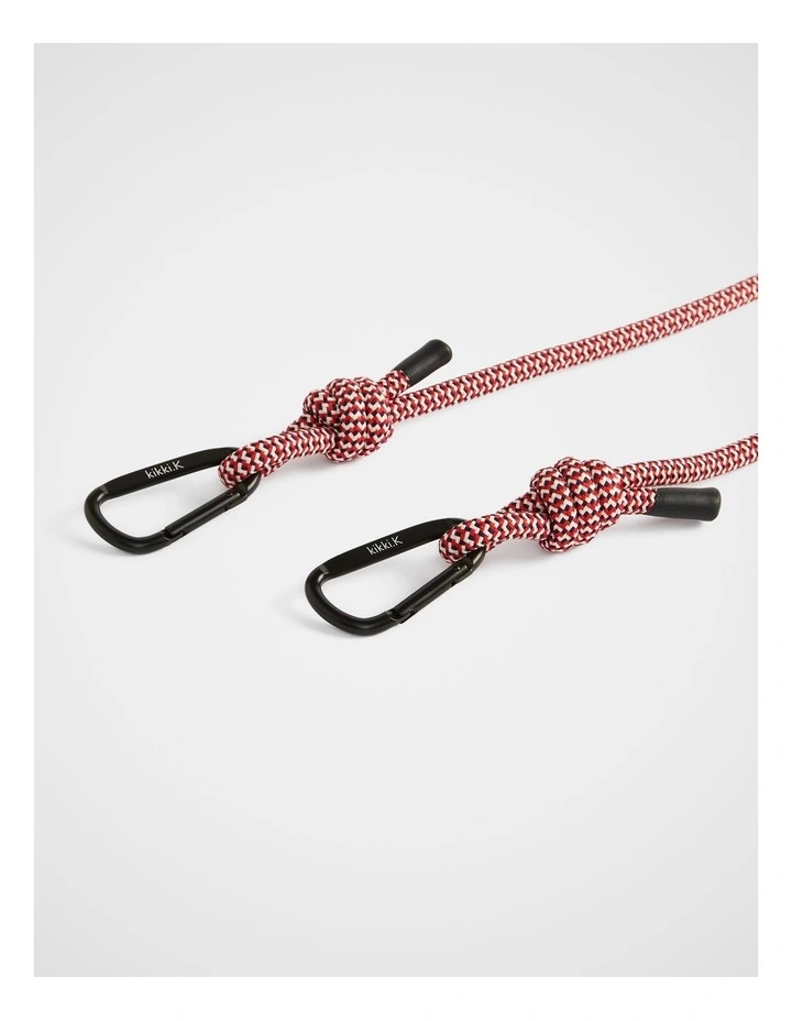 TREK. Rope Strap 8mm in Poppy Multi image 2