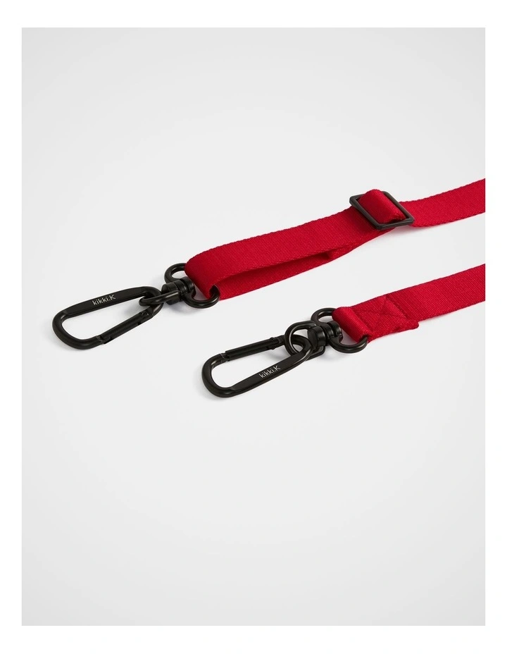 TREK. Webbing Strap 25mm in Poppy image 2