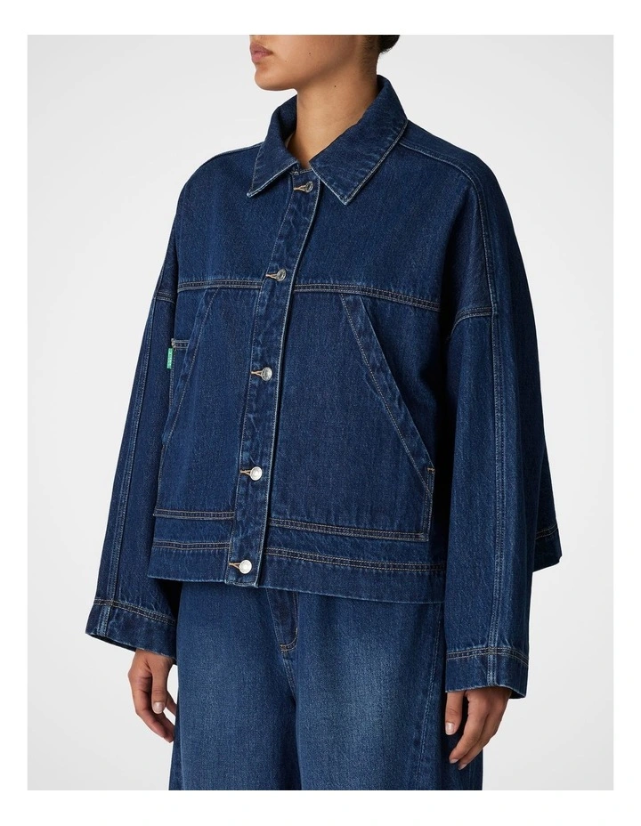 Portside Denim Jacket in Indigo image 3