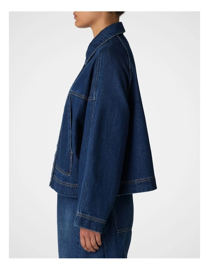 Portside Denim Jacket in Indigo image 4