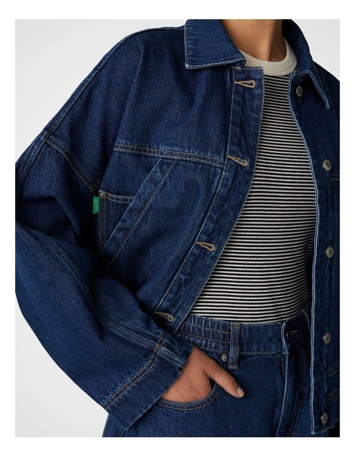 Portside Denim Jacket in Indigo image 5