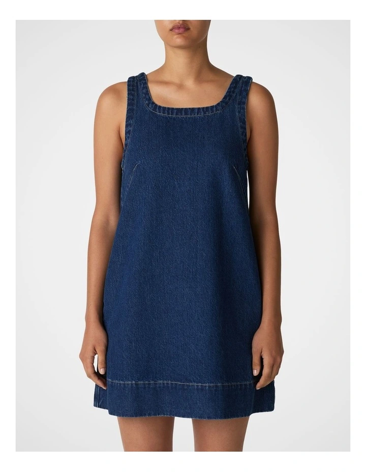 Skipper Denim Tunic in Indigo image 1