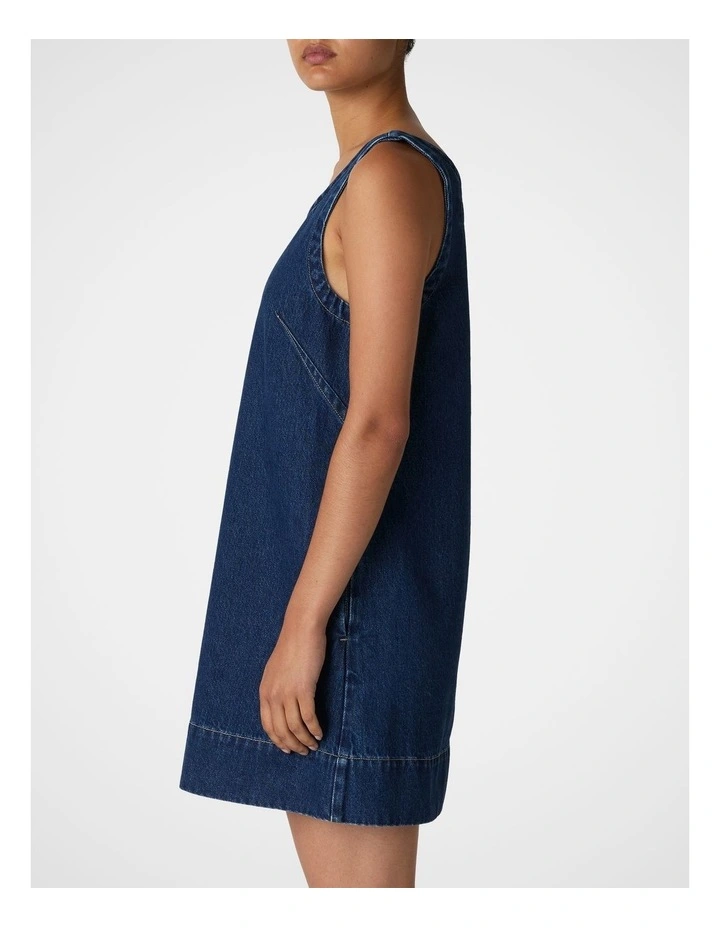 Skipper Denim Tunic in Indigo image 4