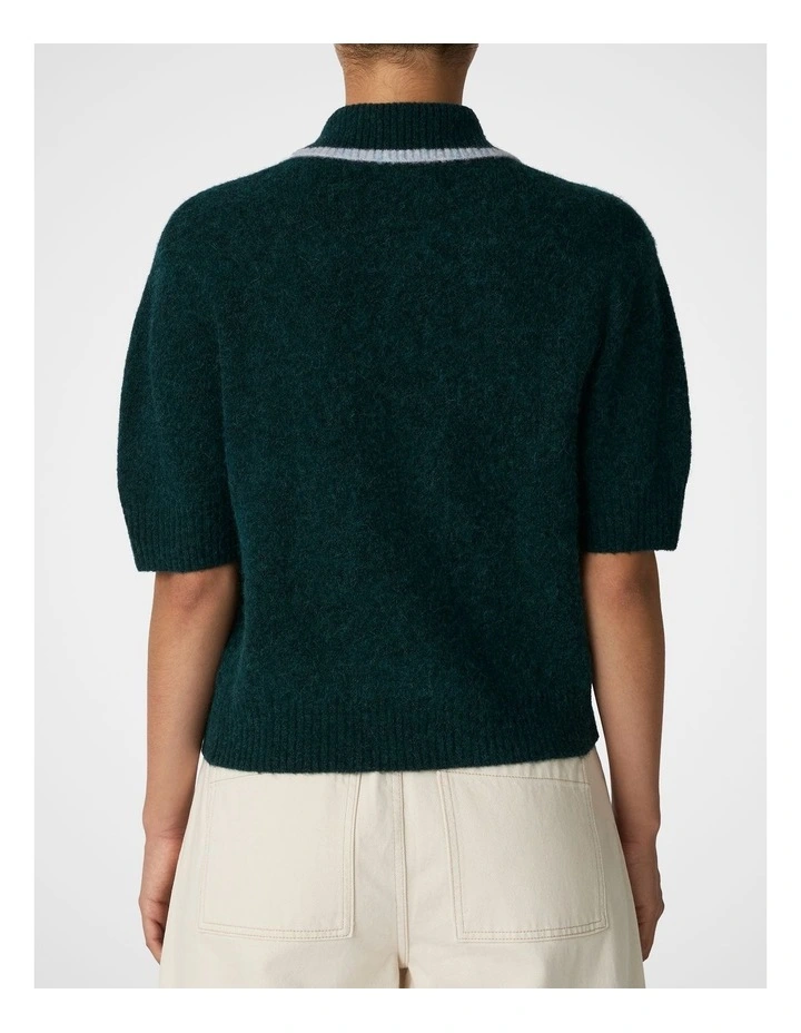 Cloud Knit Polo in Cedar image 2