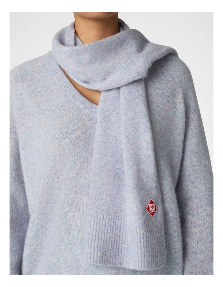 Cloud Scarf in Shell image 1