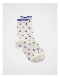 Icon Socks in White