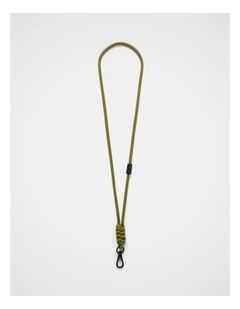 Rope Lanyard in Moss