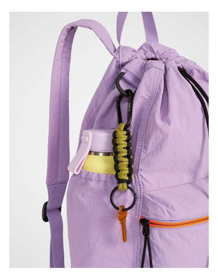 TREK. Packable Backpack in Violet image 3