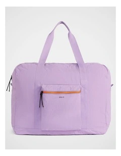 TREK. Packable Duffel in Violet