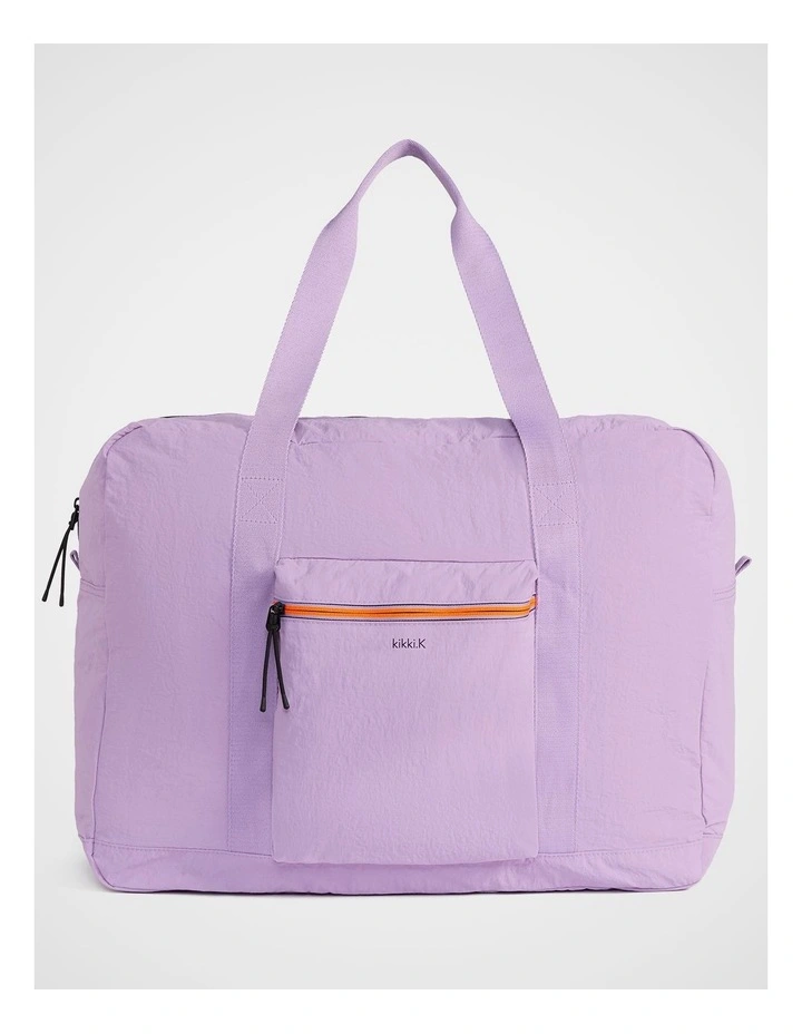 TREK. Packable Duffel in Violet image 1