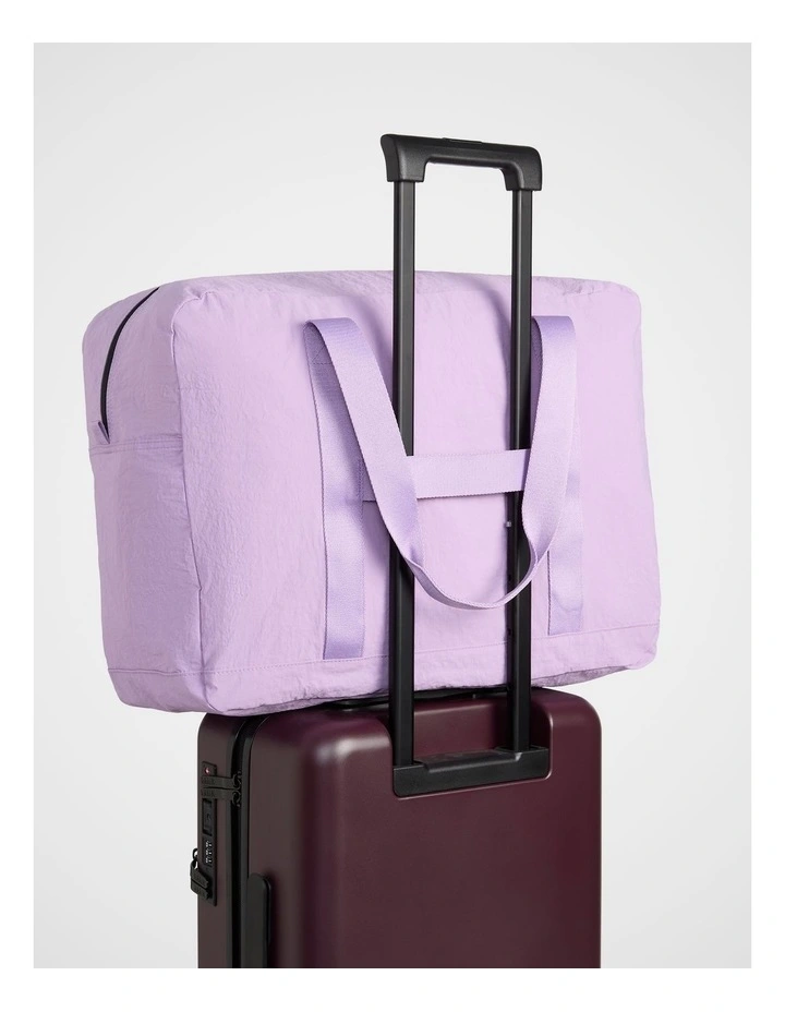 TREK. Packable Duffel in Violet image 5