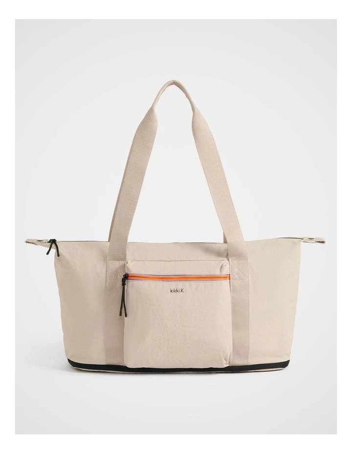 TREK. Packable Tote in Chalk image 5