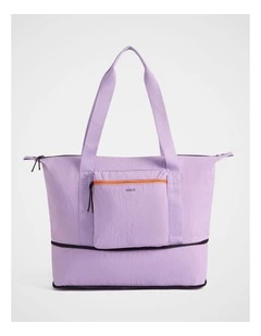 TREK. Packable Tote in Violet